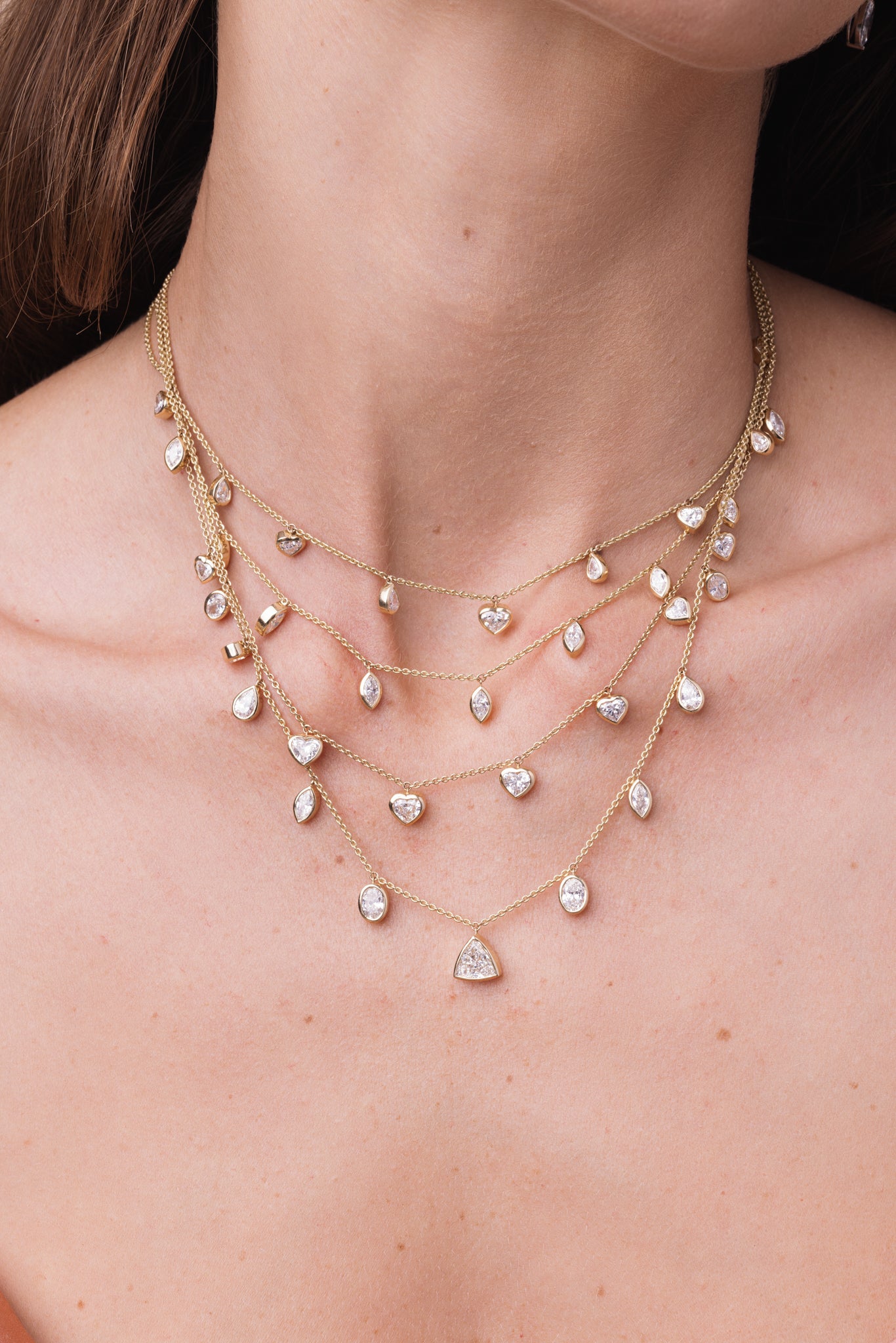 Lab Grown Diamond Necklaces