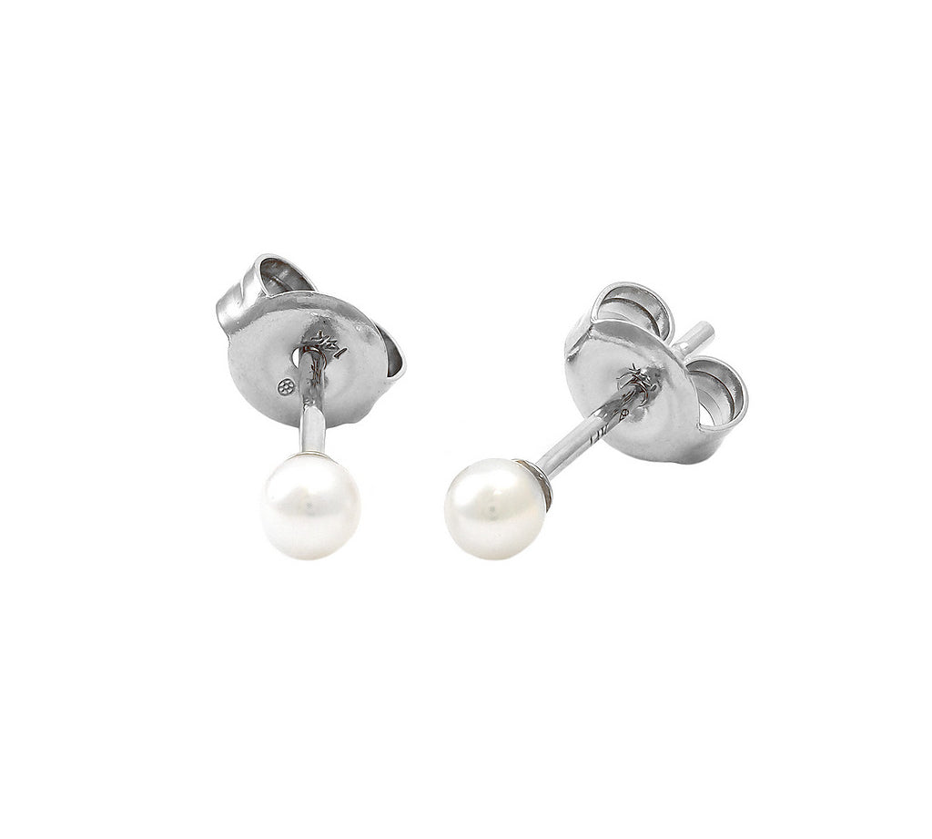 Gold Bezel Birthstone Stud Earring