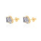 Gold Lab Grown Toe Et Moi Earrings