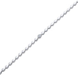 Gold Pave Diamond Pear Bracelet