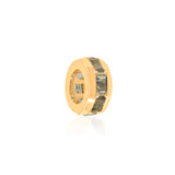 Gold Labradorite Round Spacer