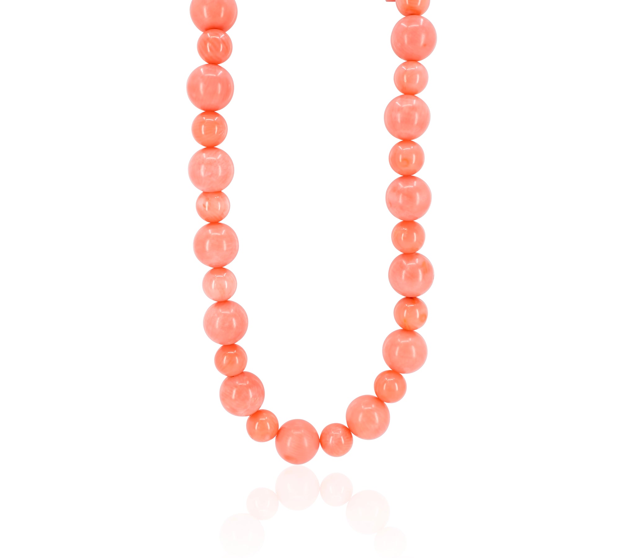 Coral Bead Necklace