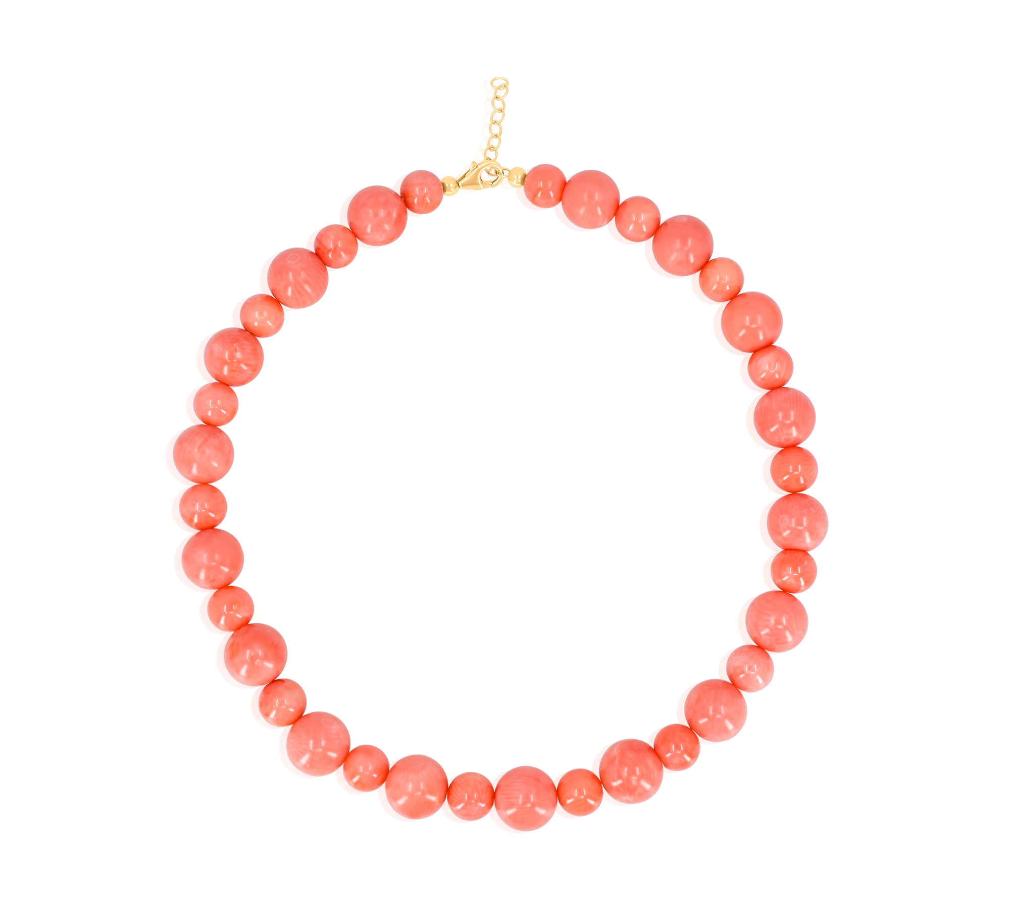 Coral Bead Necklace
