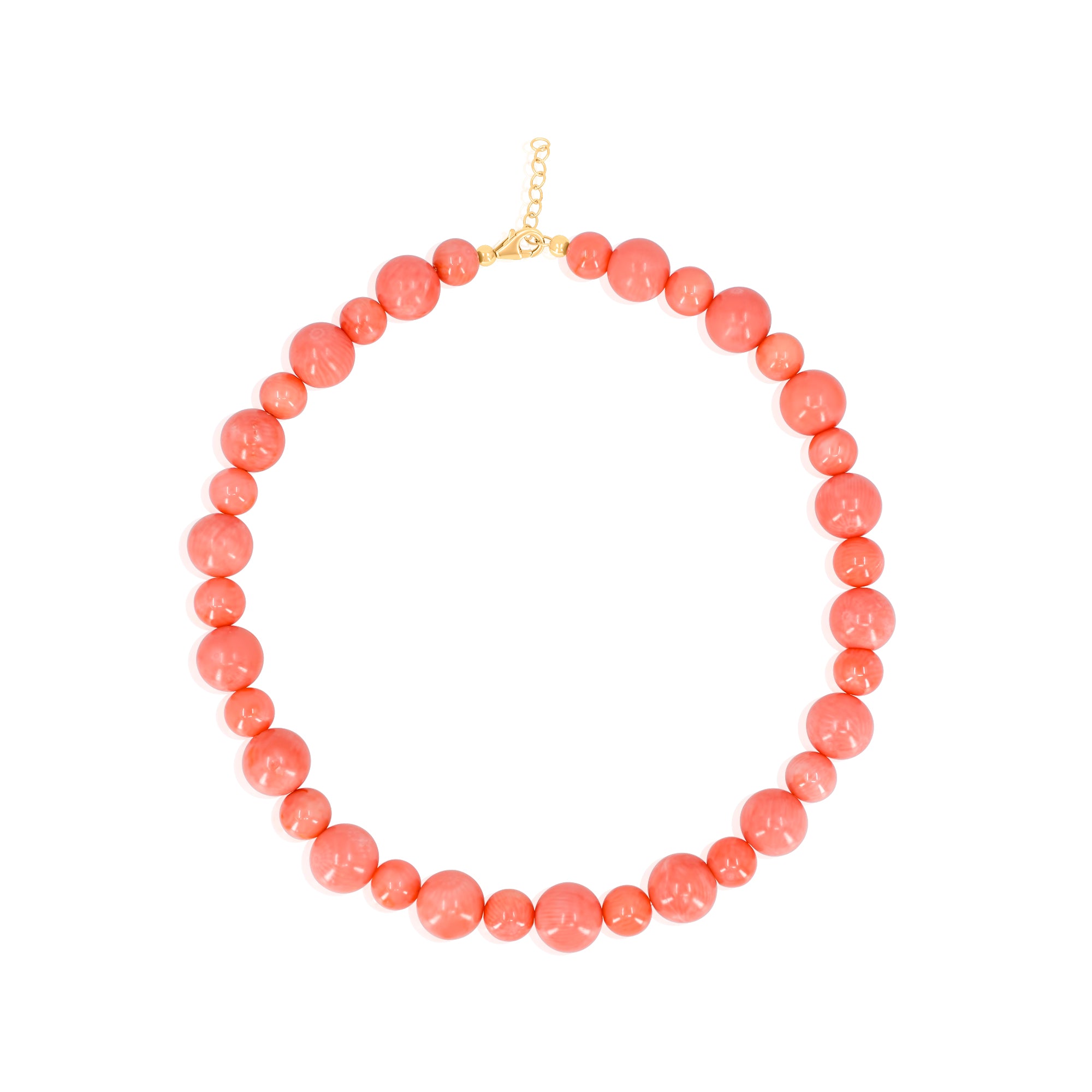 Coral Bead Necklace