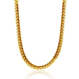 Gold Miami Cuban Link Chain Necklace