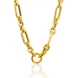 Gold Multi Link Chunky Chain Necklace