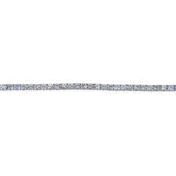 Gold Diamond Lab Grown Classic Tennis Bracelet
