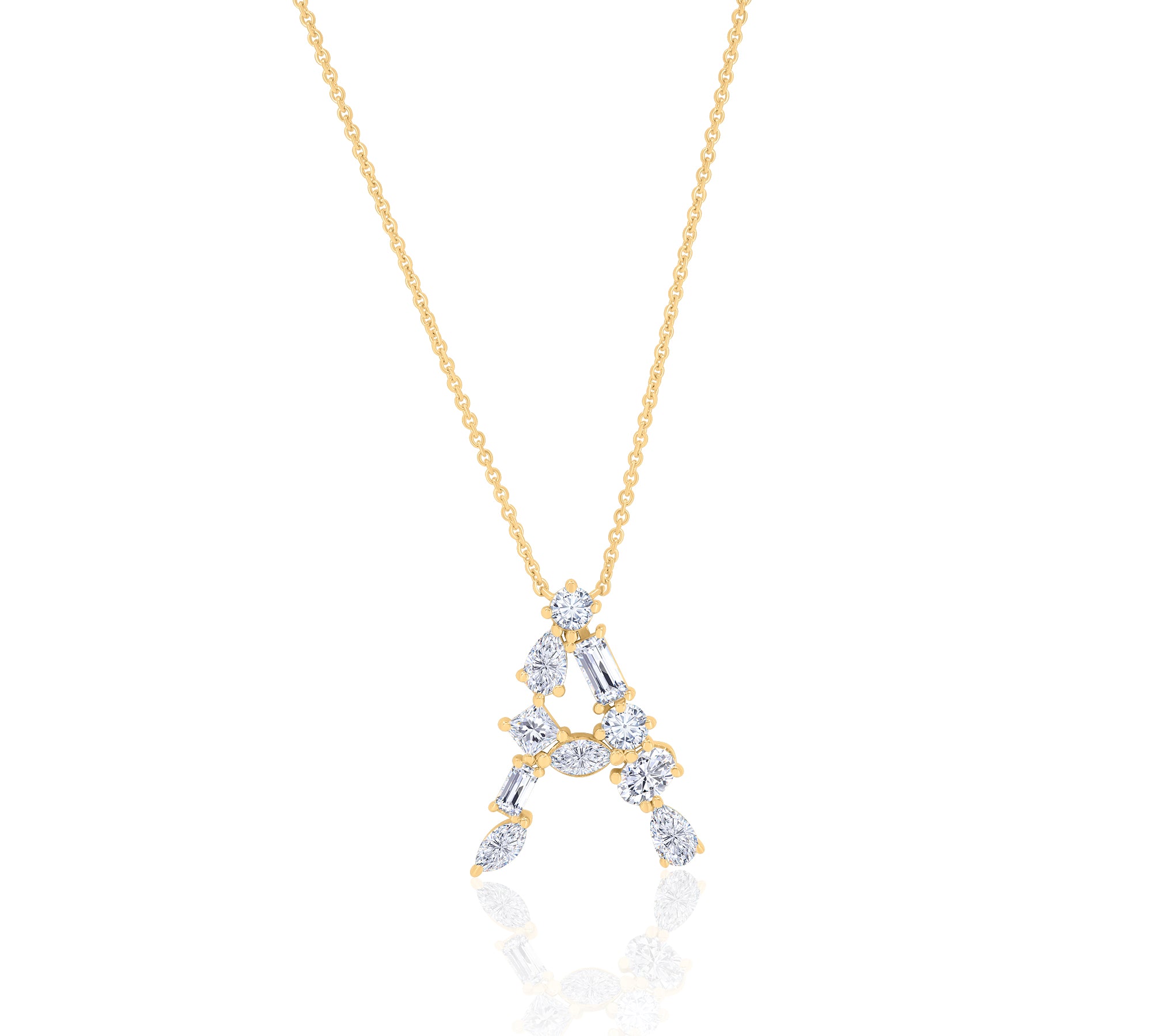 Monisha Melwani's Fine Initial Pendants
