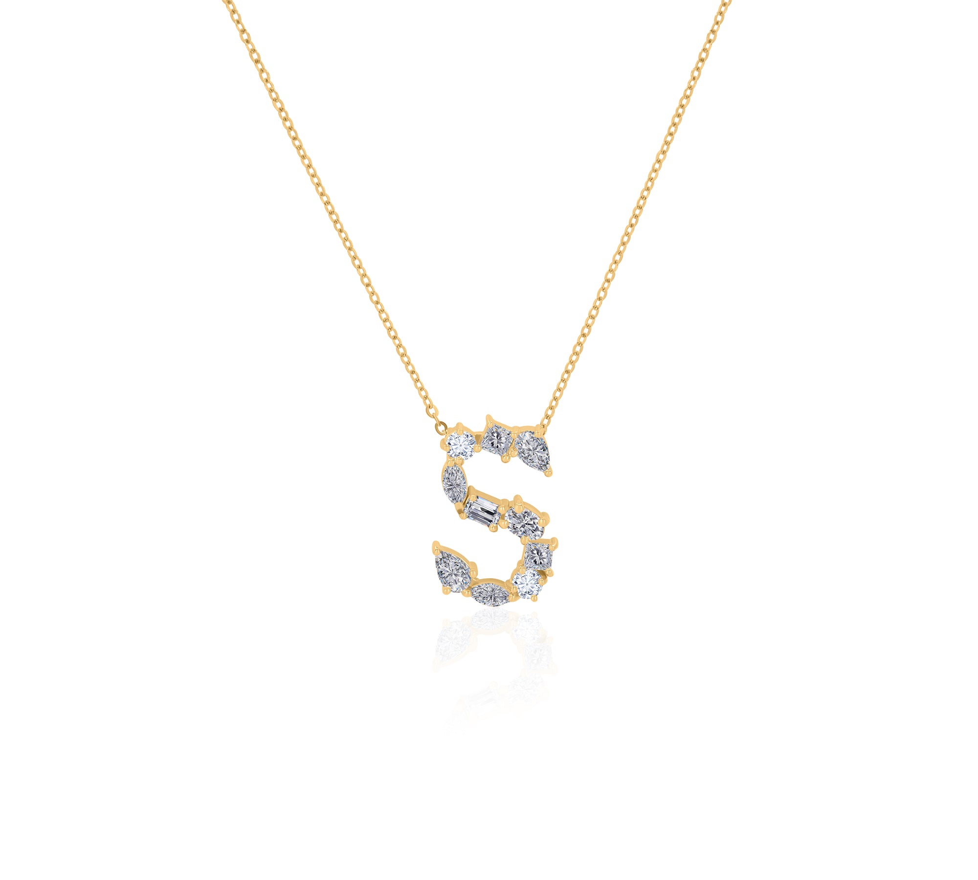 Monisha Melwani's Fine Initial Pendants