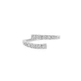 Gold Multi Round Diamond Wrap Ring
