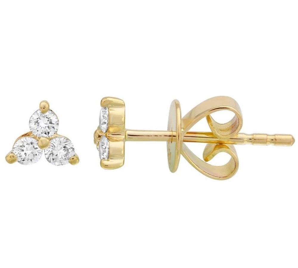Diamond Mini Trio Earring