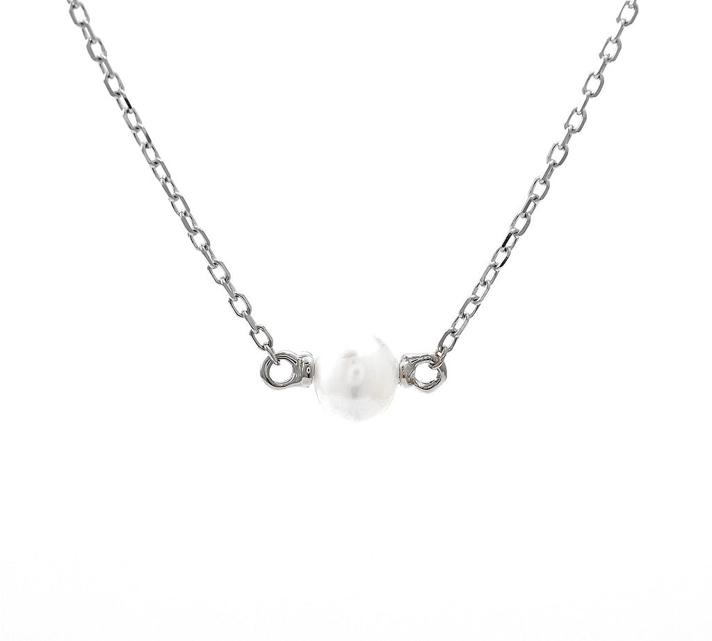Gold Bezel Birthstone Necklace