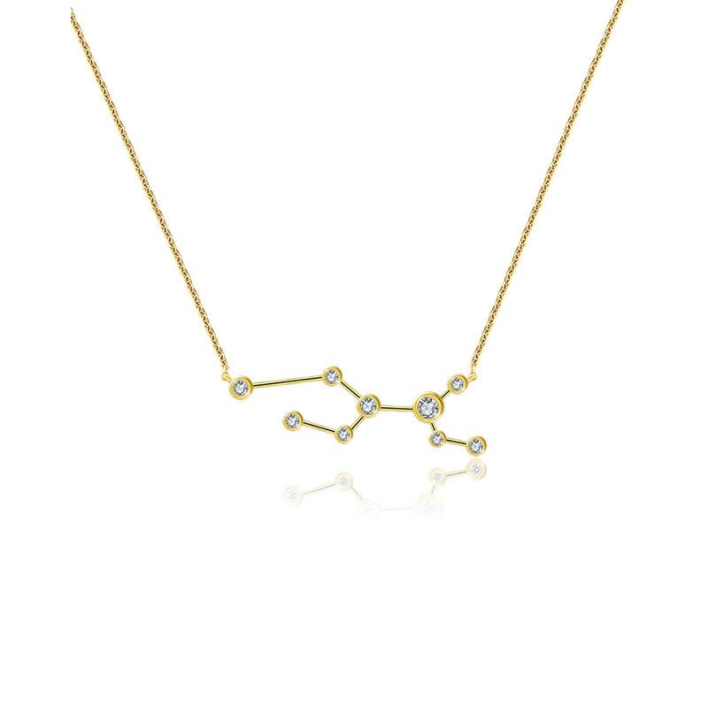 Diamond Zodiac Necklace by Monisha Melwani Jewelry