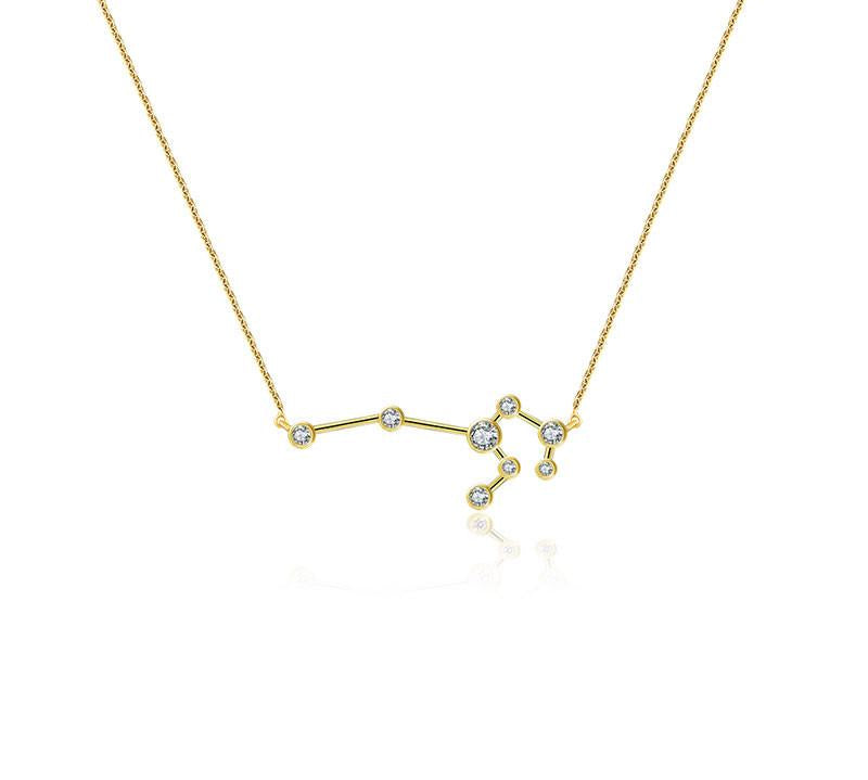 Diamond Zodiac Necklace by Monisha Melwani Jewelry