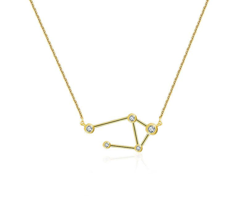 Diamond Zodiac Necklace by Monisha Melwani Jewelry