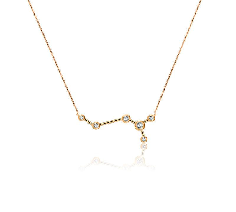 Diamond Zodiac Necklace by Monisha Melwani Jewelry