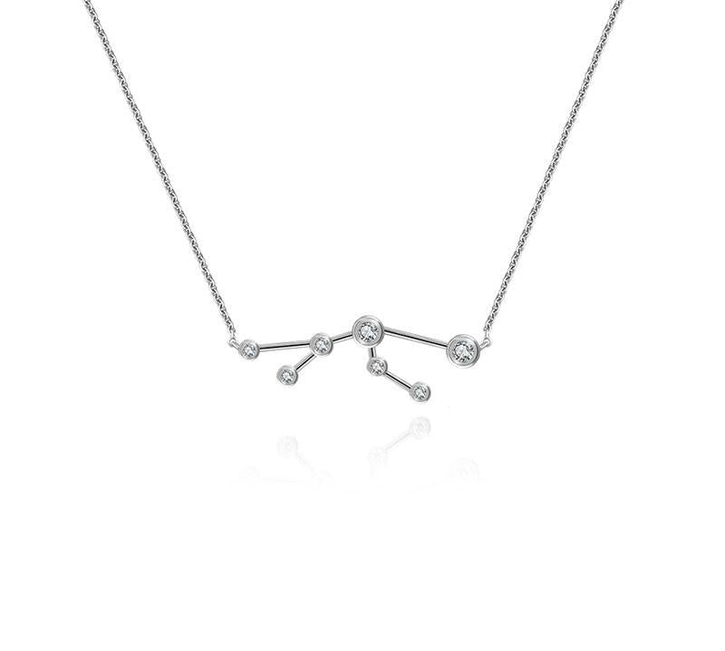 Diamond Zodiac Necklace by Monisha Melwani Jewelry