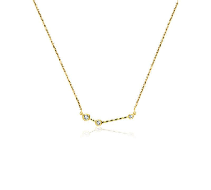 Diamond Zodiac Necklace by Monisha Melwani Jewelry