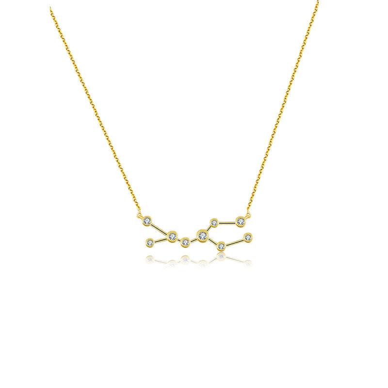 Diamond Zodiac Necklace by Monisha Melwani Jewelry