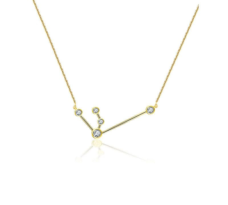 Diamond Zodiac Necklace by Monisha Melwani Jewelry