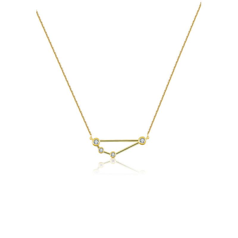 Diamond Zodiac Necklace by Monisha Melwani Jewelry