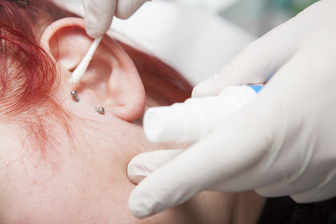 How to Clean Your Ear Piercing the Right Way