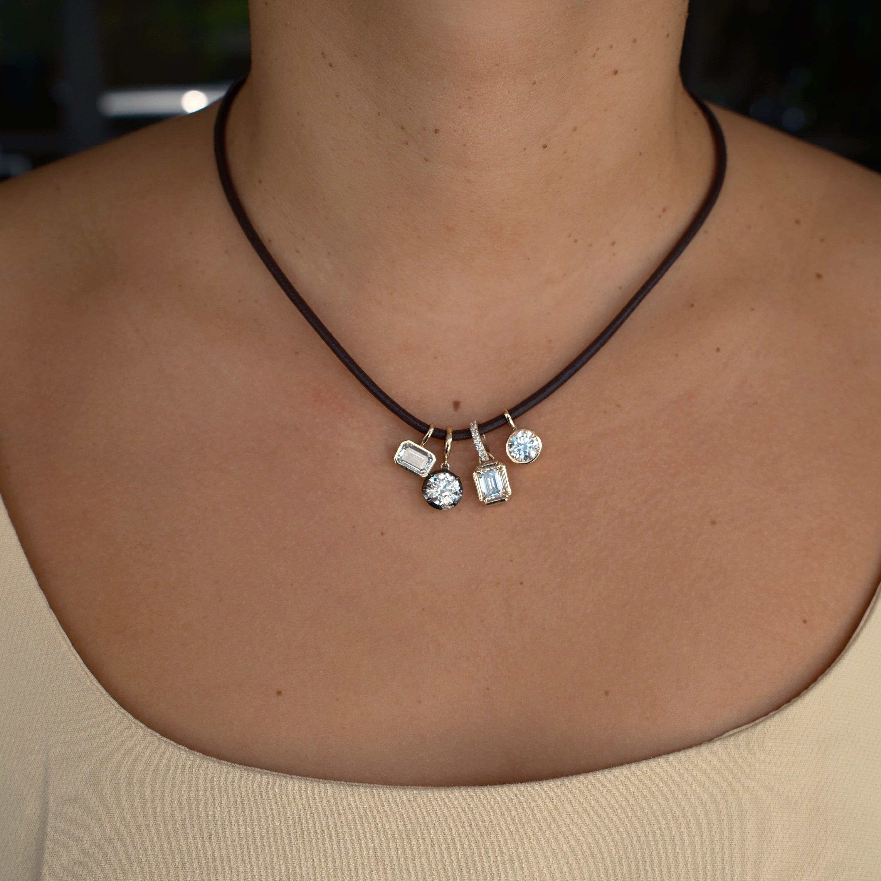 Lab Grown Diamond Pendants