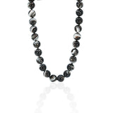Brown Mother of Pearl Beaded Necklace