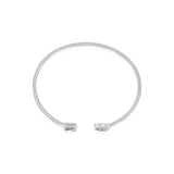 Lab Diamond Emerald Cut and Pear Bangle