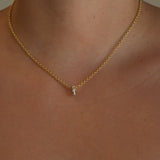 Gold Diamond Spaced Lines Rondelle