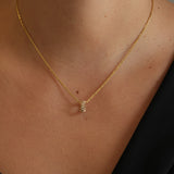 Gold Twist Chain Necklace