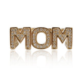 Gold Diamond Mom Ring