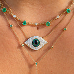 Evil eye necklaces