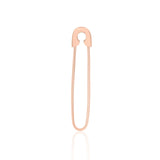 Gold Safety Pin Pendant