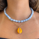 Angel Quartz Bead Necklace