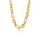 Gold Multi Link Chain Necklace