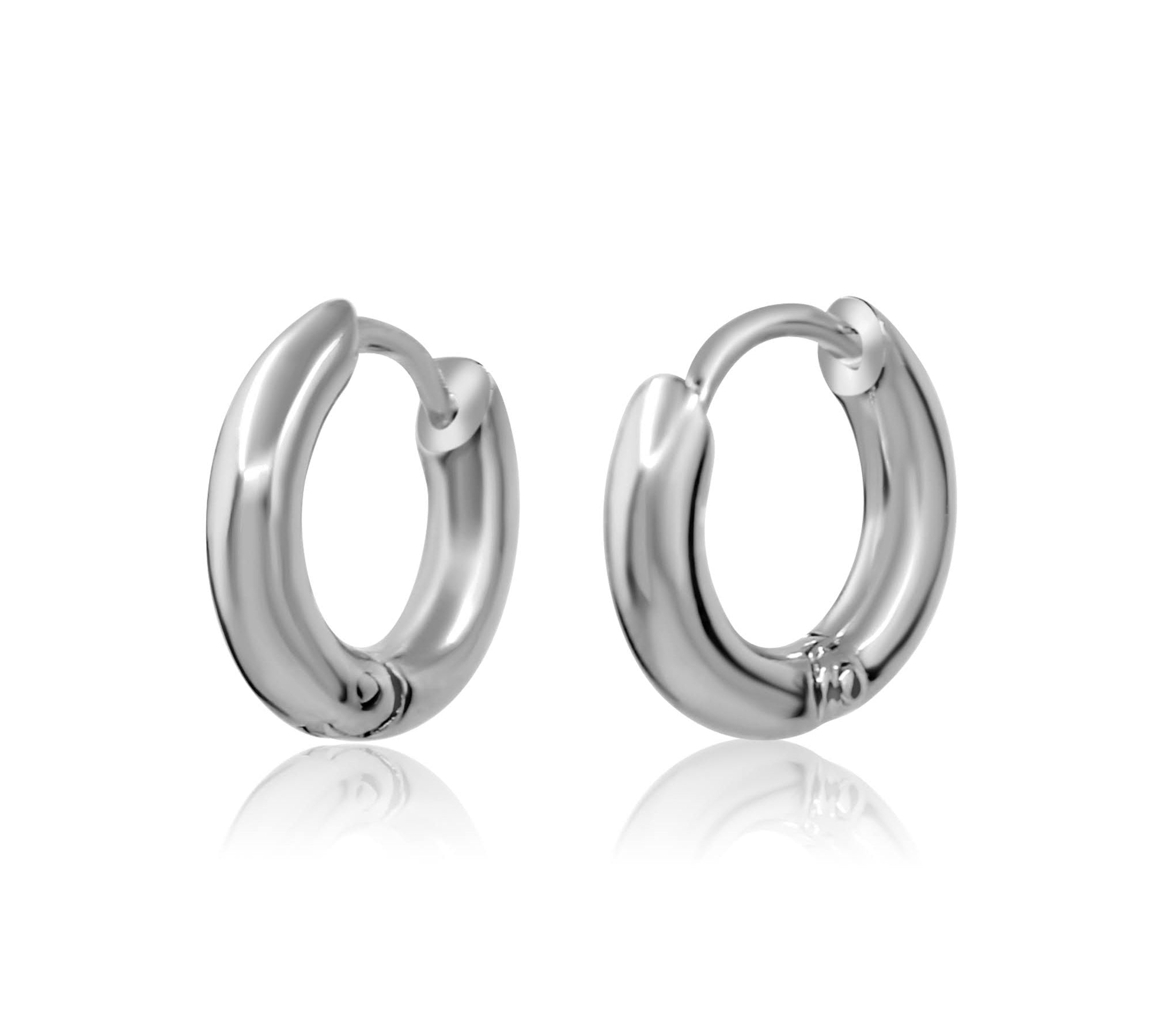 Gold Chunky Hoop Earring