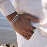 Gold Classic Four Prong Diamond Tennis Bracelet