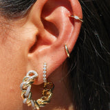 Gold Cuff Earring