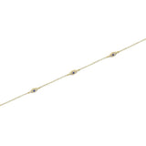 Gold Three Evil Eye Diamond Bracelet - 14KT Gold - Monisha Melwani Jewelry