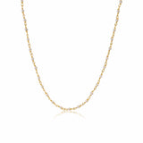 Gold Dainty Freshwater Pearl Necklace