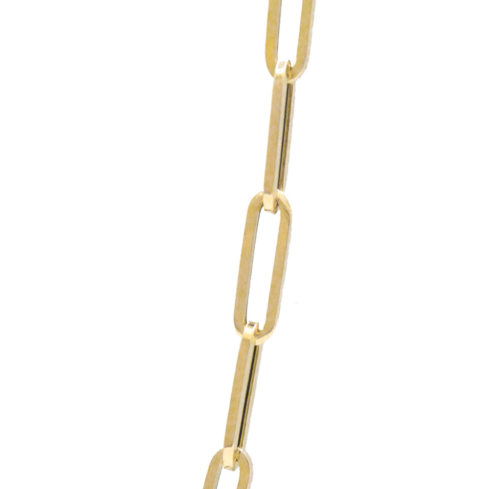 Gold Medium Link Chain Necklace by Monisha Melwani Fine Jewelry