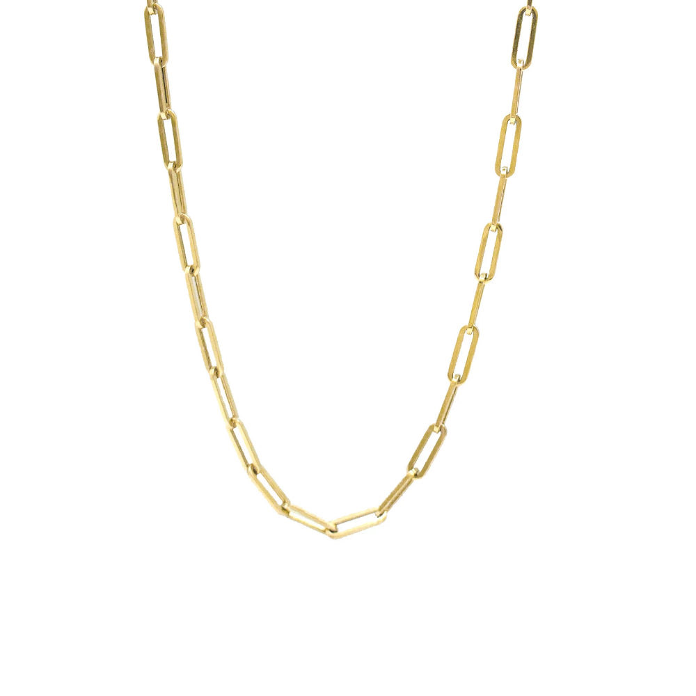 Gold Small Link Chain Necklace