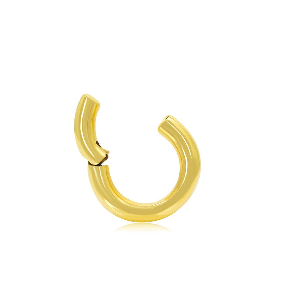 Small Or Large Gold Cuff Earrings - 18kt Gold - Monisha Melwani Jewelry