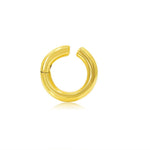 Small Or Large Gold Cuff Earrings - 18kt Gold - Monisha Melwani Jewelry