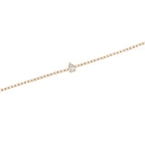Pear Shaped Diamond Tennis Bracelet - 18KT Gold - Monisha Melwani Jewelry