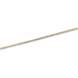 Gold Diamond Buttercup Tennis Bracelet