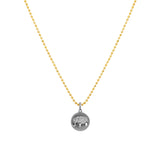 Sterling Silver Diamond Elephant Charm - 14kt Silver - Monisha Melwani Jewelry
