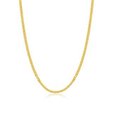 Gold Small Cuban Link Chain Necklace